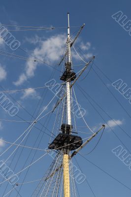 Mast of ship