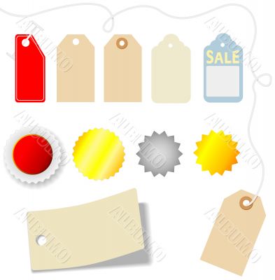 Price Tag &amp; Sticker Set