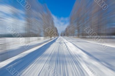 winter drive