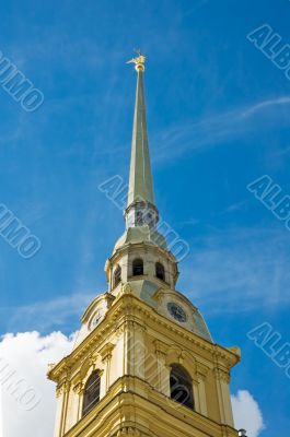 Peter and Paul fortress, the symbol of Saint Petersburg, Russia