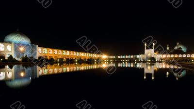 Imam Square at night, Isfahan, Iran Imam Square at night, Isfahan, Iran