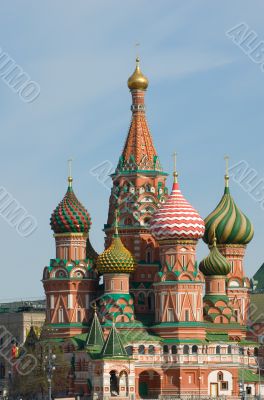 Saint Basil`s Cathedral, Red Square, Moscow, Russia