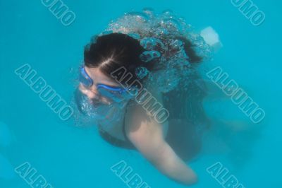 Girl Swimming