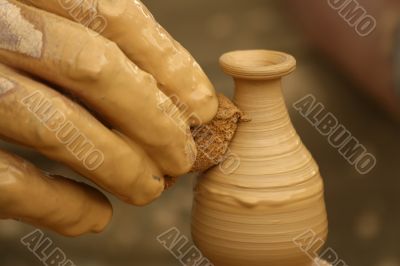 Potter`s fingers Potter`s fingers