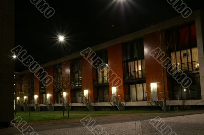 Night Shots of a Square in Breda