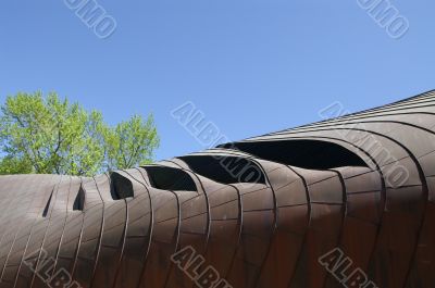 Air vents of a modern building