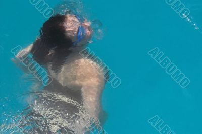 Girl Swimming