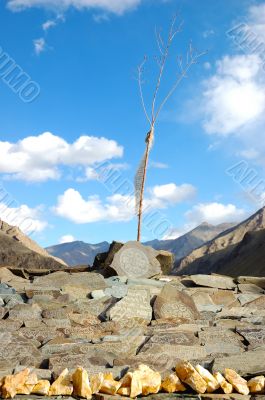 BUDDHIST PRAYER STONES