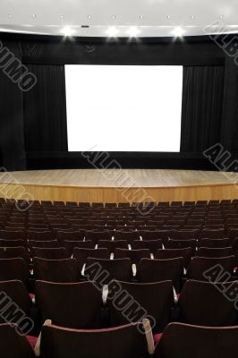 empty cinema screen
