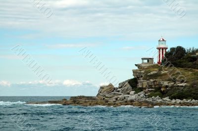 lighthouse in distance