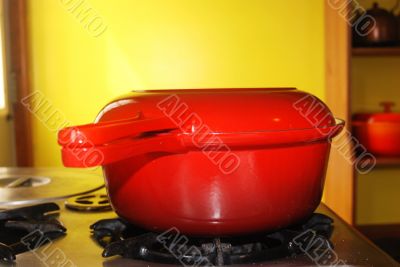 Pot on the Stove