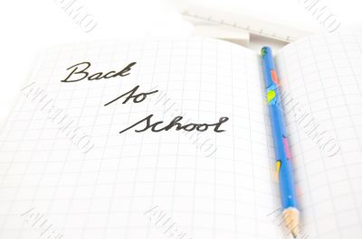 back to school (focus on letters)