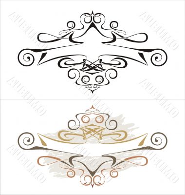 Vector Cartouche and Banner for your text