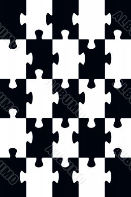 Checkerboard Jigsaw Checkerboard Jigsaw