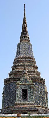 panoramic wat pho temple pagoda 1
