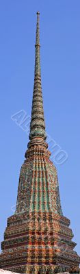 panoramic wat pho temple pagoda 1