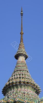 panoramic wat pho temple pagoda 1