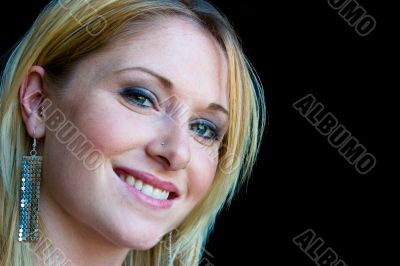 Beautiful, smiling woman Beautiful, smiling woman