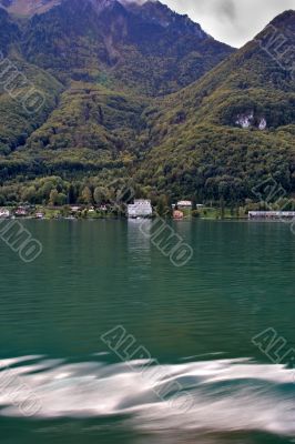 Water at coast is deep.