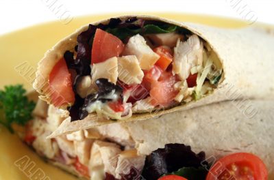 Chicken Salad Wrap 4