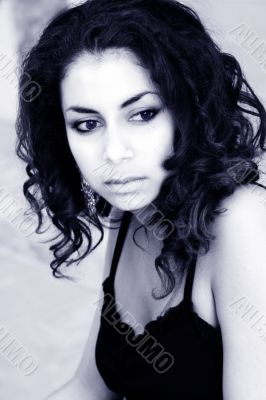 Beautiful middle eastern girl