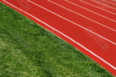 Background of a racetrack