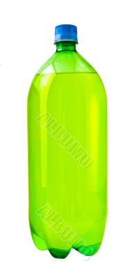 Green Soda Bottle