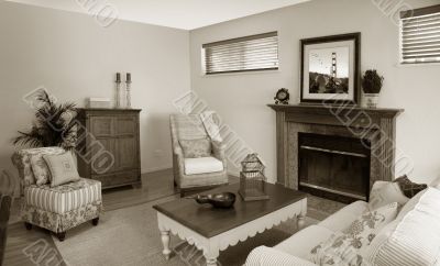 Old fashion living room