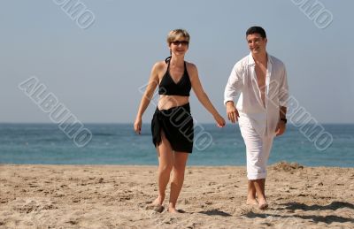 Couple on the beach