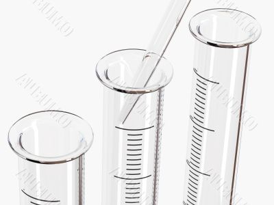 Medical test tubes