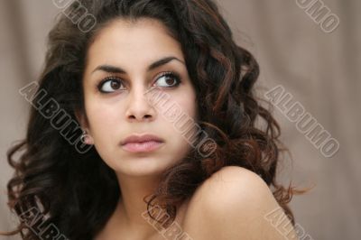 Beautiful middle eastern girl