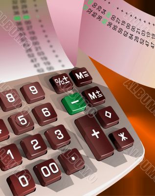 Brown calculator Brown calculator