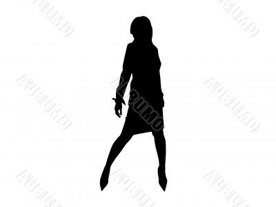 Girl silhouette