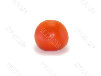 Red tasty isolated tomato