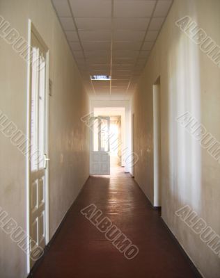 University corridor