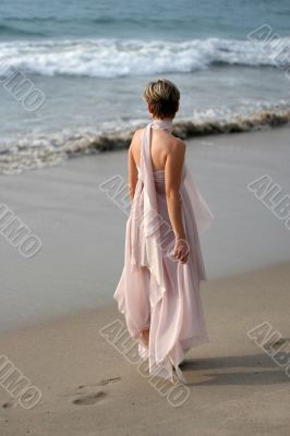 Woman on the beach