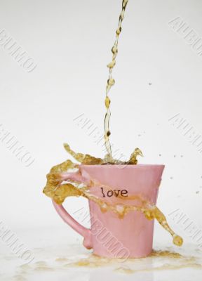 Coffee Splash Love Mug