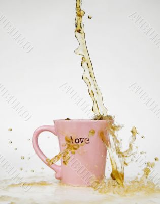 Coffee Splash Love Mug