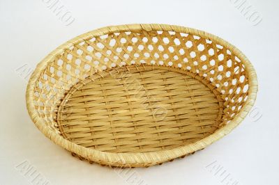 wicker bowl