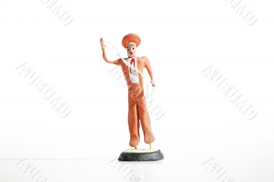 Mexican Clay Toy Figurine