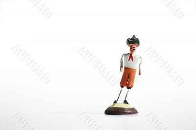 Mexican Clay Toy Figurine