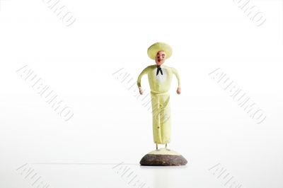 Mexican Clay Toy Figurine