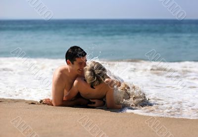 Couple on the beach