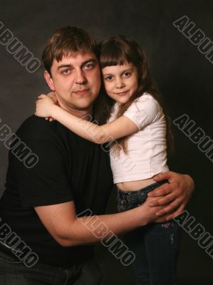 Father and the daughter