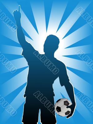 Football Soccer Sports Silhouette