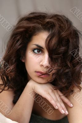 Beautiful middle eastern girl