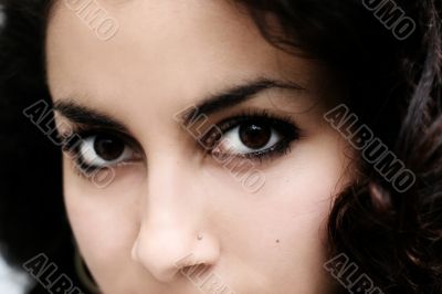 Beautiful middle eastern girl