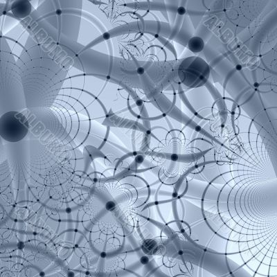 a web-like abstract background