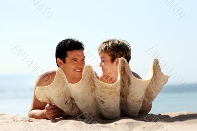 Couple on the beach