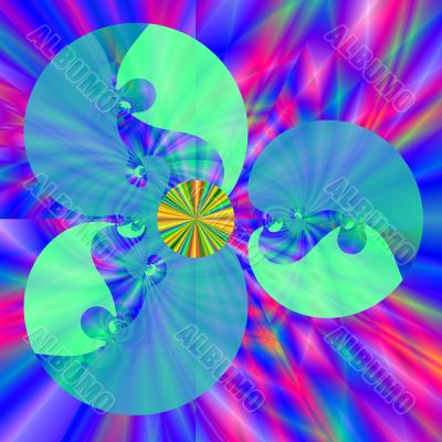 an abstract background